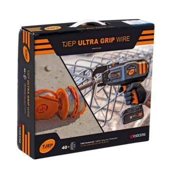 Preview: TJEP WIRE ULTRA GRIP Bindedraht 40 Rollen A4