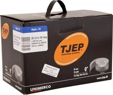 TJEP ZE25/35 Gips, Rille verzinkt