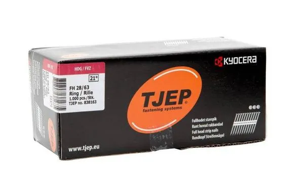 TJEP FH 28/63 Rillennägel Feuerverzinkt