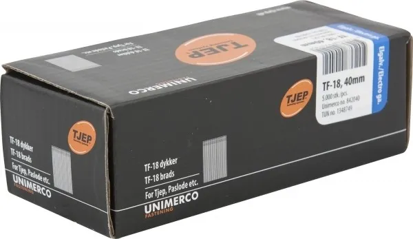 TJEP TF-18 Stiftnägel 40 mm