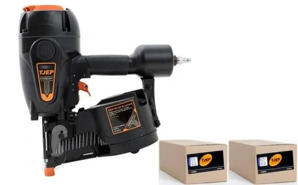 TJEP PC-90 EXCELLENT Coilnagler inkl. 2 Paket Rillennägel