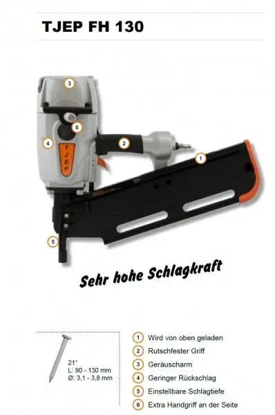 TJEP FH 130 Streifennagler